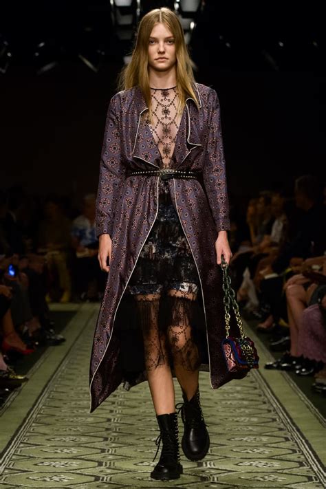 burberry runway collection.